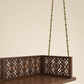 Heavy-duty wood swing jhula for hallways