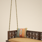 Rustic wood Jhoola swing for kids and adults