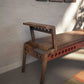 Solid Wood Latt Bench for Hallways