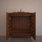 Brown Wood 2-Step Prayer Unit with Drawer 