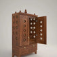 Durable solid wood temple for daily Hindu rituals