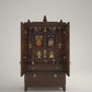 Wooden Puja Cabinet Mandir With Door 