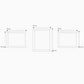 Decorative Wood Photo frames Size Diagram