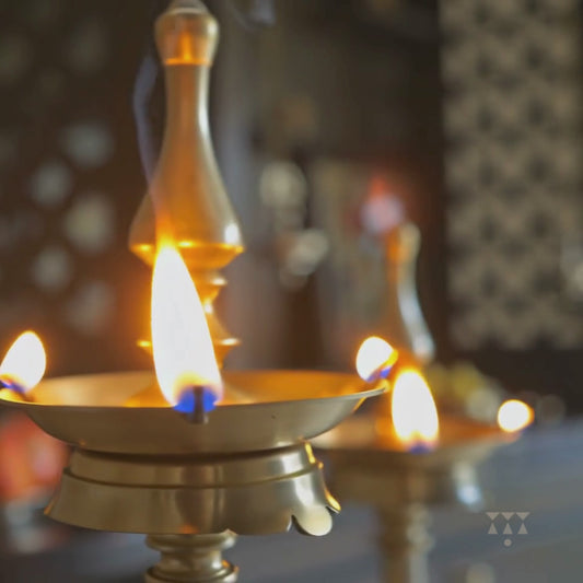Lambodara | Spacious Wooden Home Mandir