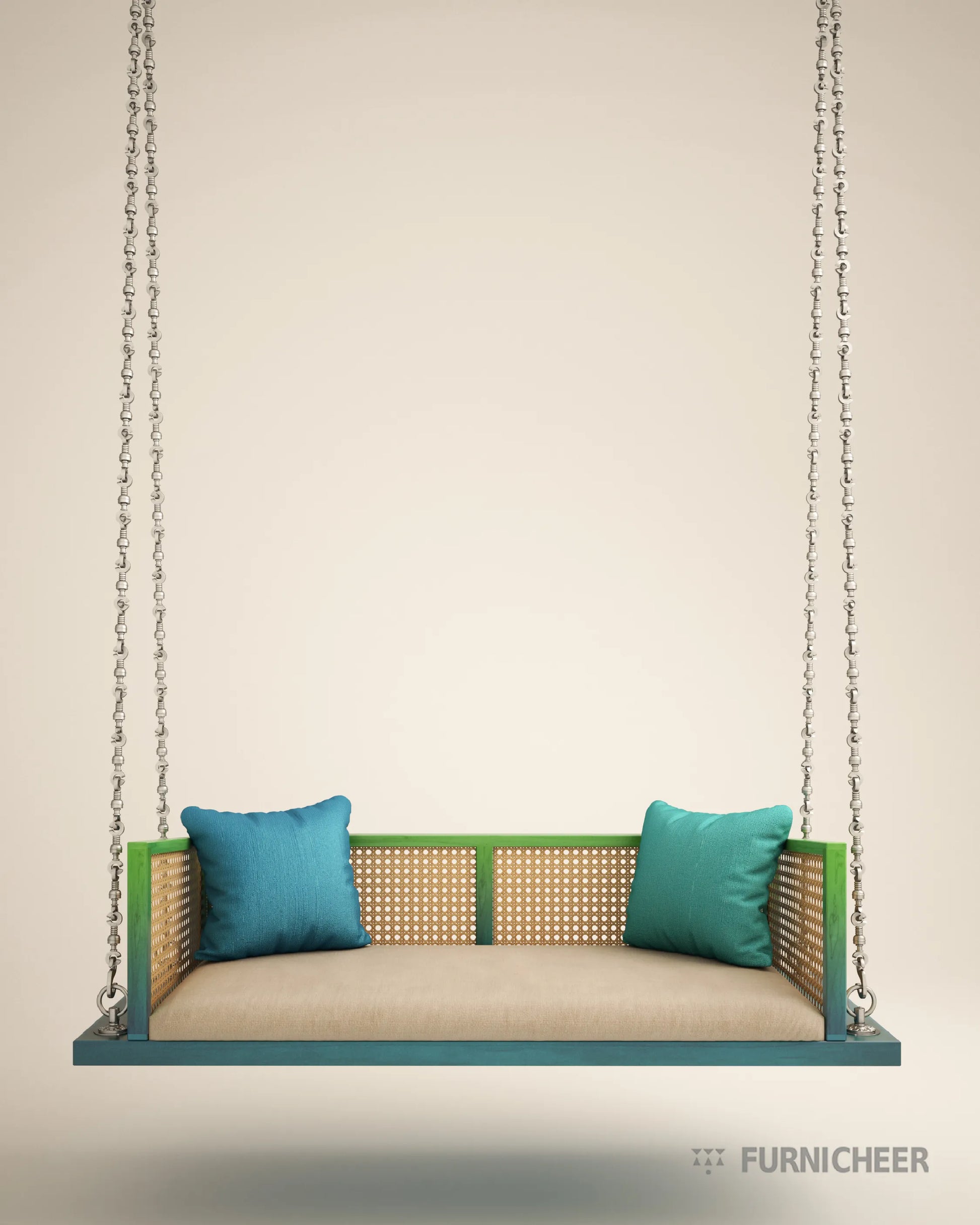 Wooden Swing Chair for Indoor Use