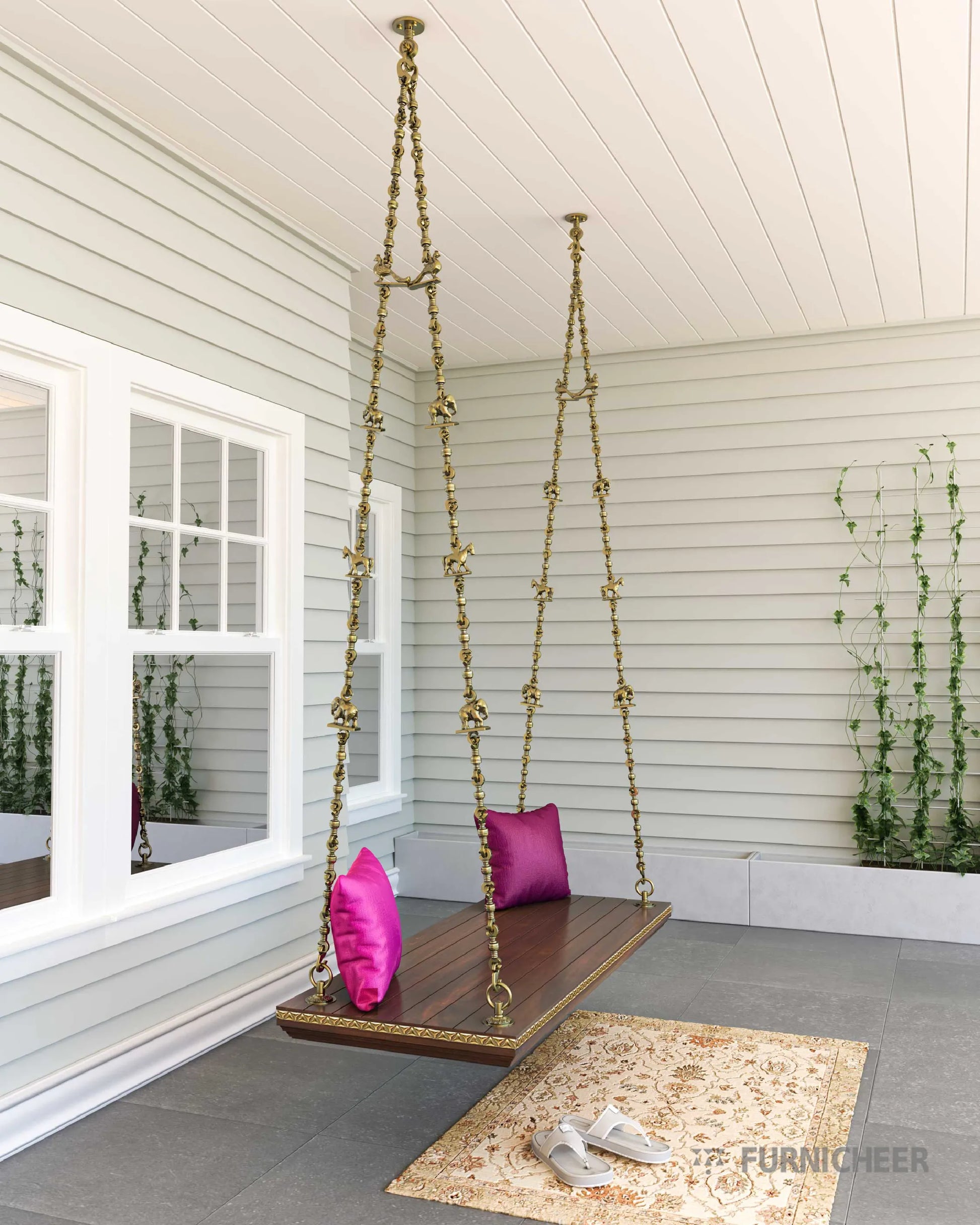 Chain Hanging Swing for Home Indoor 