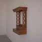 Wall-Mounted Pooja Cabinet for Home Decor
