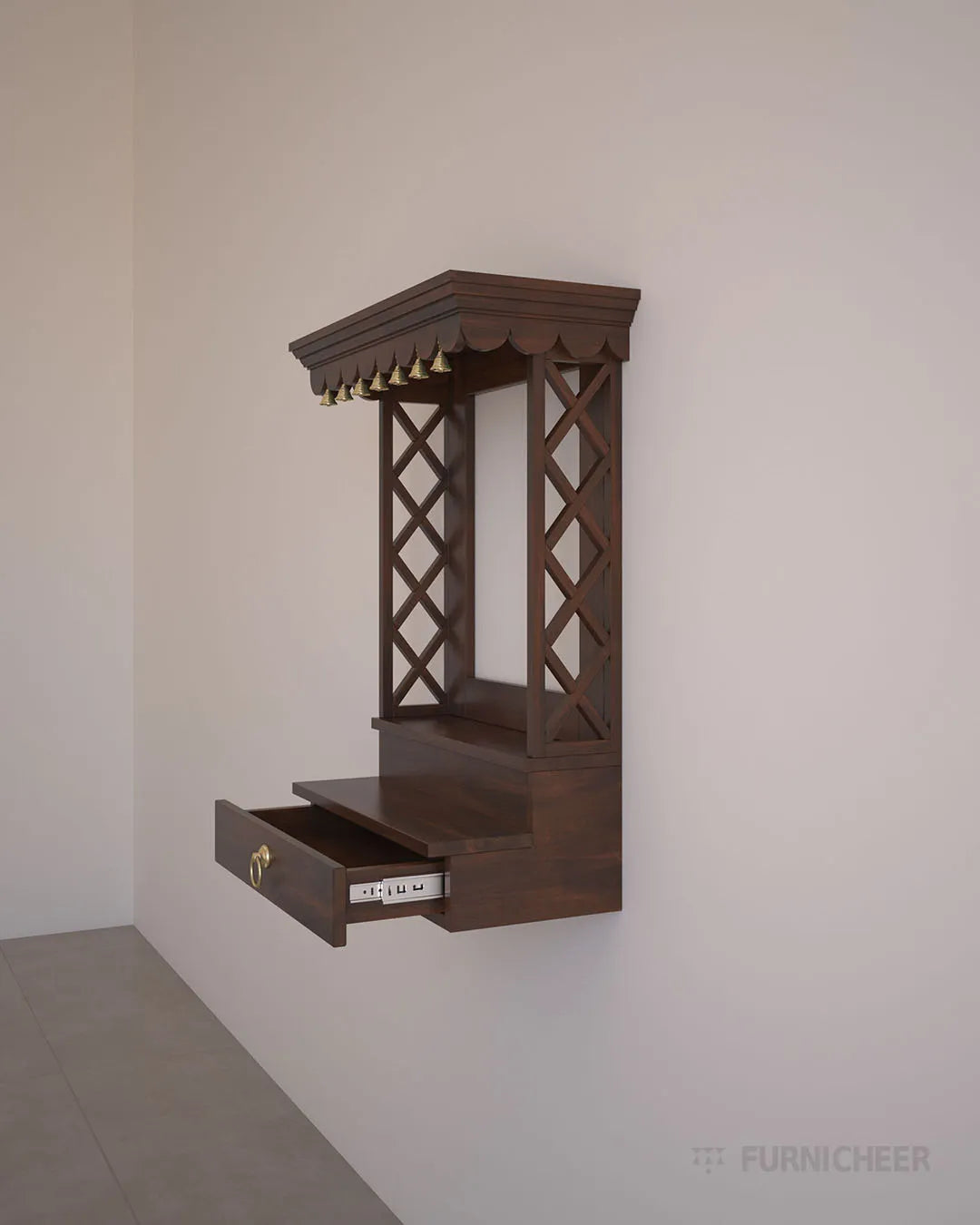 Luxury Wall-Mount Prayer Altar for prayer room