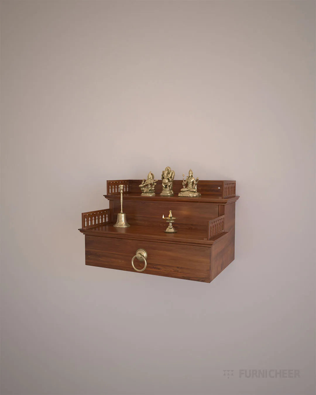 Handmade Wall Mounted Prayer Unit for Home and office