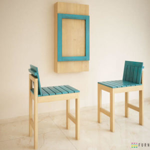 Blue natural folding dining table_02 (1)